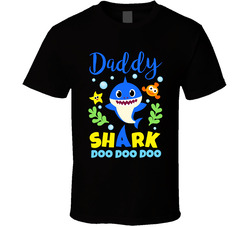 Baby Shark Birthday Family - Daddy T Shirt