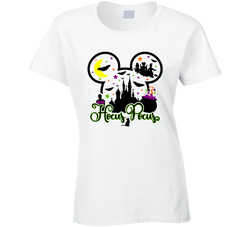 Hocus Pocus Magic Kingdom Halloween Ladies T Shirt