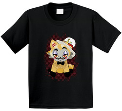 Hazbin Hotel - Lucifer Morningstar Cat Version T Shirt