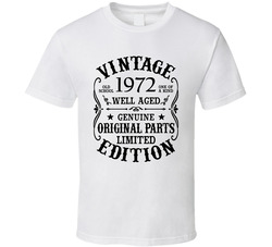 Vintage Edition (customize Year) Birth Year T Shirt
