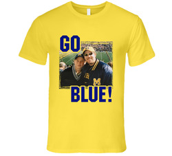 Go Blue! Football Fan T Shirt Go Blue! Football Fan T Shirt