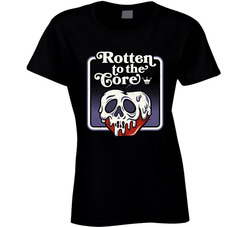 Rotten To The Core Ladies T Shirt