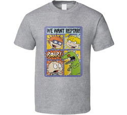 Rugrats Reptar Retro Fan T Shirt