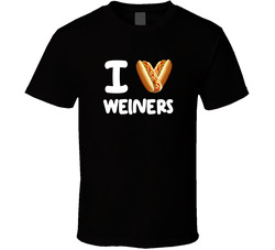 I Love Weiners T Shirt