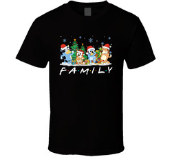 Bluey Family Christmas T Shirt