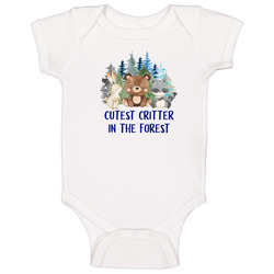Cutest Critter In The Forest Baby One Piece