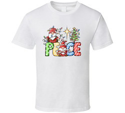 Peace Christmas Gnomes T Shirt Peace Christmas Gnomes T Shirt