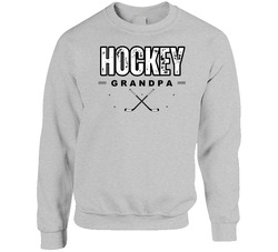 Hockey Grandpa Crewneck Sweatshirt