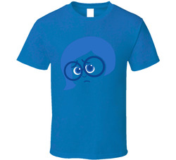 Halloween Group Costume - Inside Out - Sadness Emotion T Shirt Halloween Group Costume - Inside Out - Sadness Emotion T Shirt