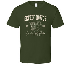 Last Rodeo Bachelorette - Gettin' Rowdy Bride's Last Rodeo T Shirt Last Rodeo Bachelorette - Gettin' Rowdy Bride's Last Rodeo T Shirt