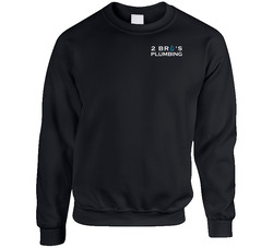 2 Bro's Plumbing - Breast File Crewneck Sweatshirt