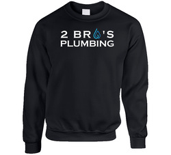 2 Bro's Plumbing - Arm 11.25x4 File  Crewneck Sweatshirt
