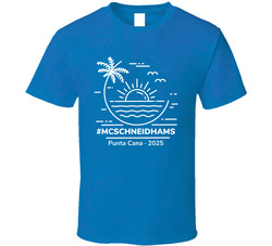 Mcschneidhams Vacation Punta Cana T Shirt