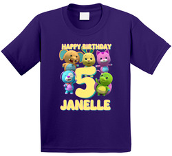 Wonderoos Fan 5th Birthday T Shirt
