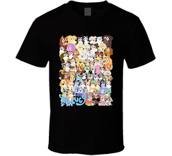Bluey Fan The Gang's All Here T Shirt