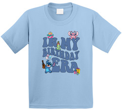 Stitch And Angel In My Birthday Era T Shirt Stitch And Angel In My Birthday Era T Shirt