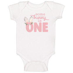 Some Bunny Is One - Family Set - Child Baby One Piece