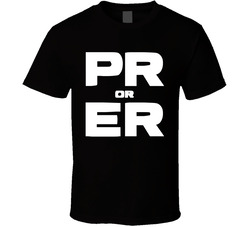 Mass Militia - Pr Or Er Personal Record Weight Lifting T Shirt
