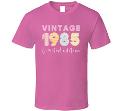 Vintage 1985 Limited Edition T Shirt
