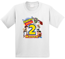 2nd Birthday Toy Story Fan T Shirt