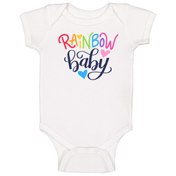 Rainbow Baby Baby One Piece