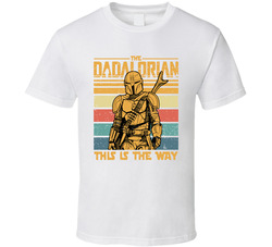 Dadalorian And Child Mandalorian Parody - Dad T Shirt