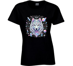 Sacred Wolf Ladies T Shirt