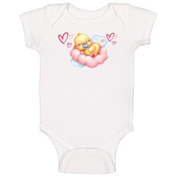 Sleeping Baby Duck Baby One Piece