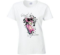 Pink Panther Slay Queen Ladies T Shirt