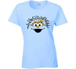 Sesame Street Rosita Face Ladies T Shirt Sesame Street Rosita Face Ladies T Shirt