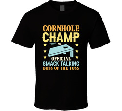 Cornhole Champ Boss Of The Toss T Shirt Cornhole Champ Boss Of The Toss T Shirt