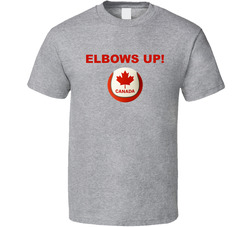 Elbows Up! Pointe Au Baril Tennis T Shirt Elbows Up! Pointe Au Baril Tennis T Shirt