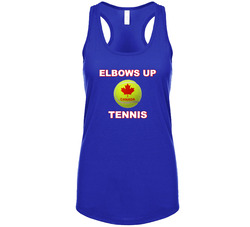 Elbows Up Tennis Tanktop Elbows Up Tennis Tanktop