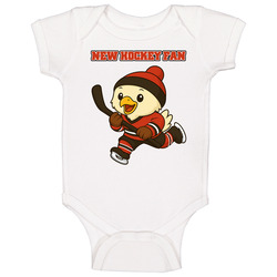 New Chicago Blackhawks Hockey Fan Baby One Piece