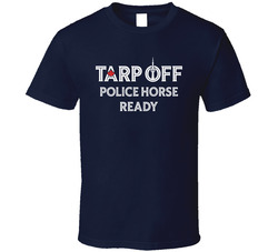 George Springer Blue Jays Tarp Off Police Horse Ready T Shirt