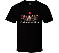 Scary Friends Horror Movies T Shirt