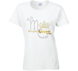 Scorpio Queen Ladies T Shirt Scorpio Queen Ladies T Shirt