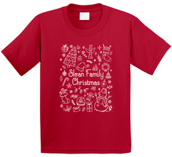 Sloan Family Christmas T Shirt Sloan Family Christmas T Shirt