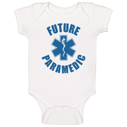 Future Paramedic Baby One Piece Future Paramedic Baby One Piece