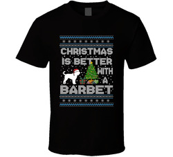 Christmas Is Better With A Barbet T Shirt Christmas Is Better With A Barbet T Shirt