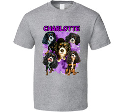 Dog Collage - Charlotte T Shirt Dog Collage - Charlotte T Shirt