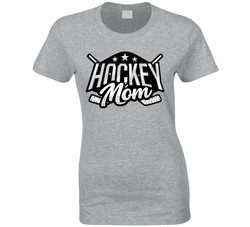 Hockey Family - Mom Ladies T Shirt Hockey Family - Mom Ladies T Shirt