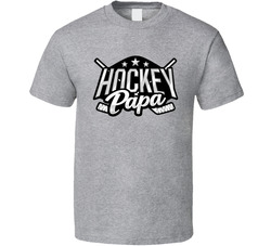 Hockey Family - Papa T Shirt Hockey Family - Papa T Shirt