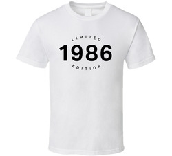 Limited Edition - 1986 T Shirt Limited Edition - 1986 T Shirt
