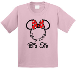 Disney 2026 - Big Sis T Shirt Disney 2026 - Big Sis T Shirt