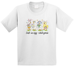Just An Egg-cited Goose T Shirt Just An Egg-cited Goose T Shirt