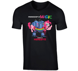 MLP 40K Friendship Is Magic Magic Is Heresy!!! Parody T Shirt MLP 40K Friendship Is Magic Magic Is Heresy!!! Parody T Shirt