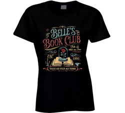 Belle's Book Club Ladies T Shirt Belle's Book Club Ladies T Shirt