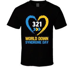 World Down Syndrome Day 321 T Shirt World Down Syndrome Day 321 T Shirt