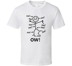 Fibromyalgia Ow! T Shirt Fibromyalgia Ow! T Shirt
